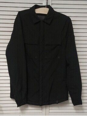 RUDSAK Men's Black Thermal Shirt Jacket